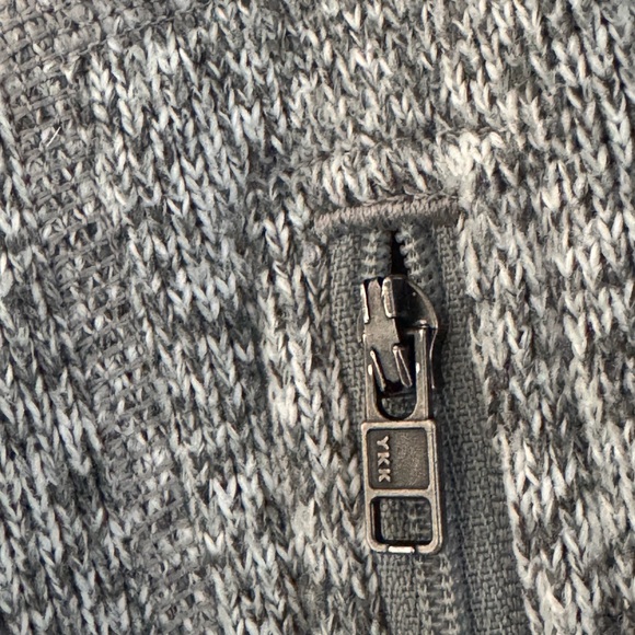 Patagonia Heathered Gray Knit Sweater - Picture 3 of 6